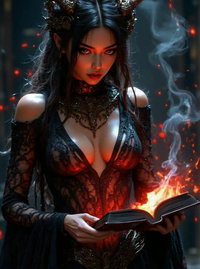 Fantasy Romance - Contrast AI character