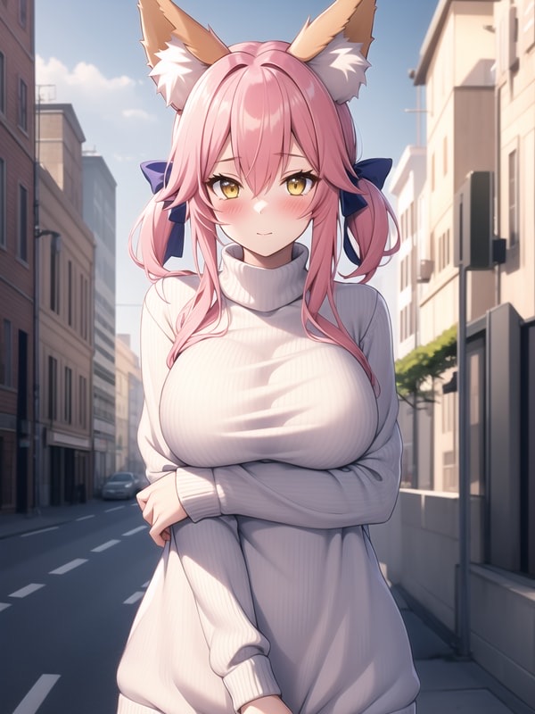 Tamamo-no-Mae - personaje IA yandere