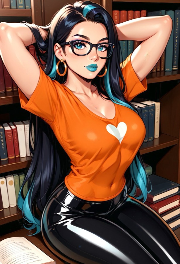 Legendary Vampire - Kontrastreich KI-Charakter