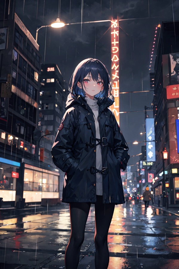 Rei Kurosawa - personaje IA de contraste