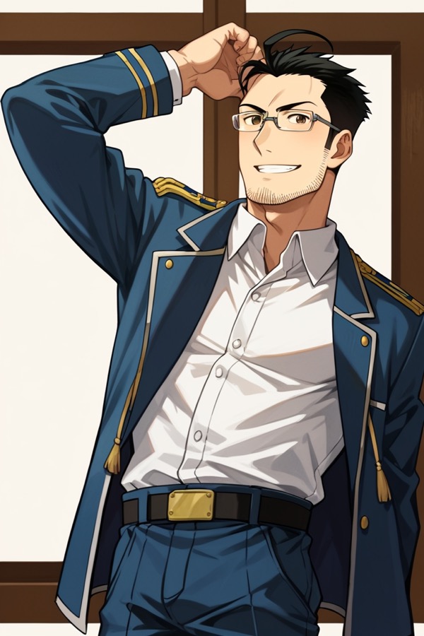 Bookstore Owner Boyfriend - Kontrastreich KI-Charakter