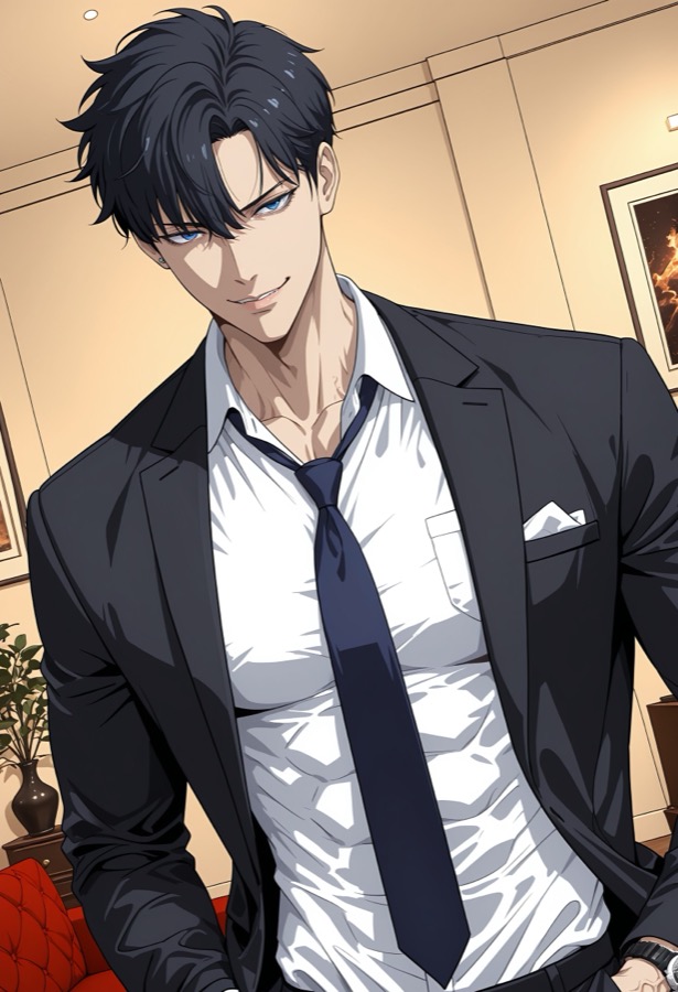 Anime Husband - personaje IA de contraste