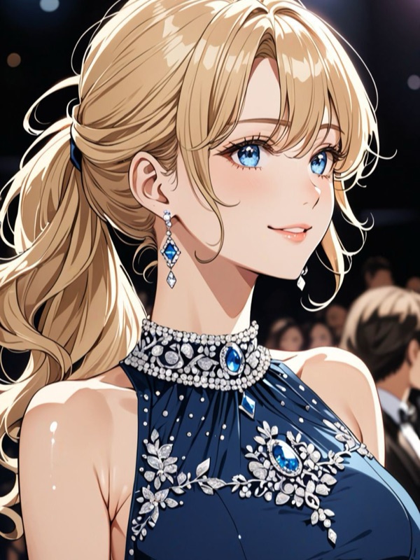 Mafia Runaway Bride - Kontrastreich KI-Charakter