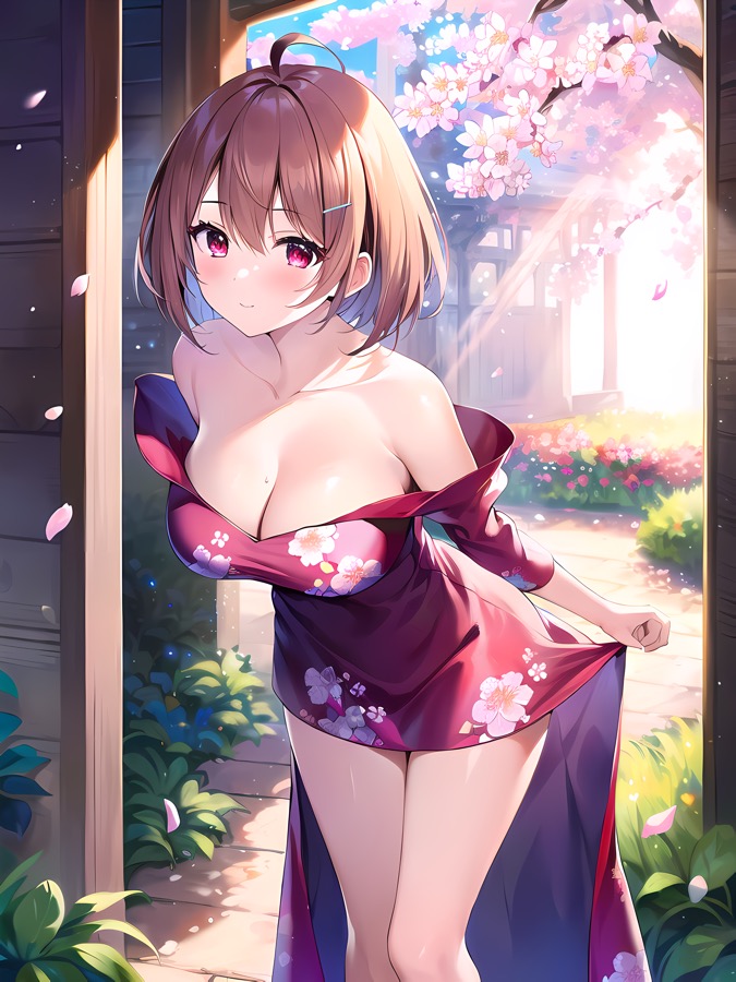 Nodoka Harusaki - AI-персонаж контрастный