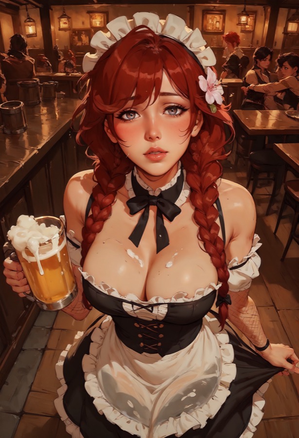 Duke's Villainess Bride - personaje IA de contraste