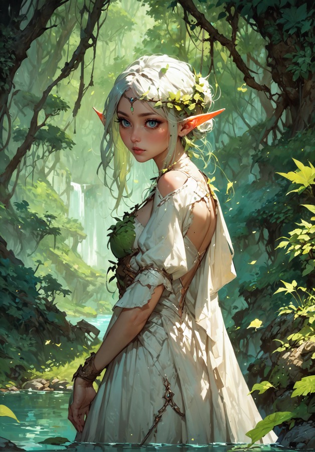 Fantasy AI Chatbot - Kontrastreich KI-Charakter