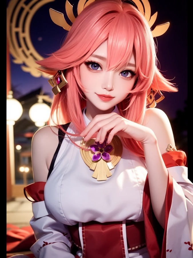 Idol Became My Girlfriend Gacha - personaje IA de contraste