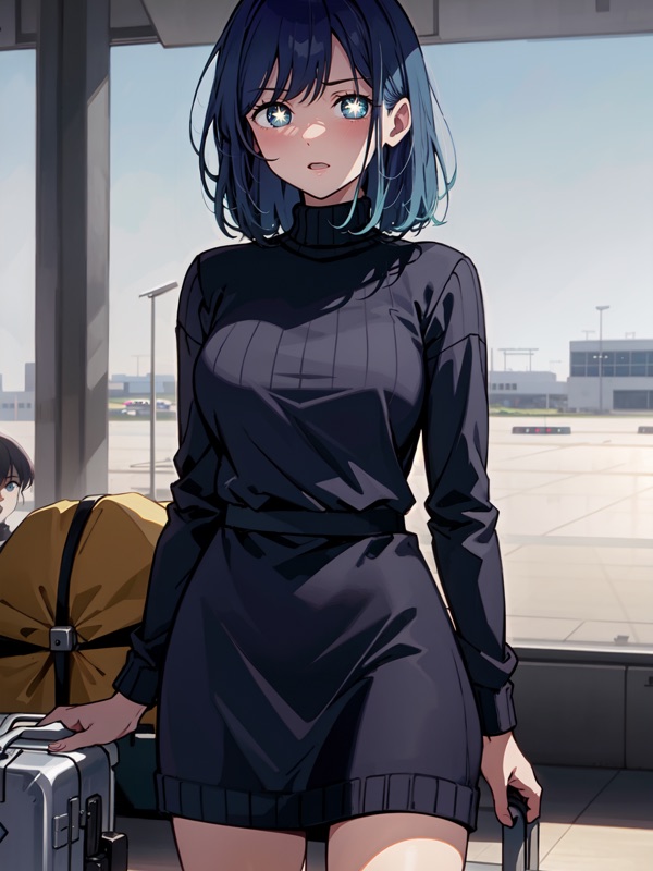 Webtoon Mafia Runaway Wife - personaje IA de contraste