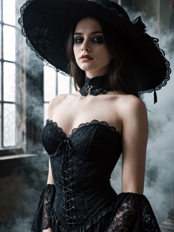 Femboy Secret Crush Ghost - Kontrastreich KI-Charakter