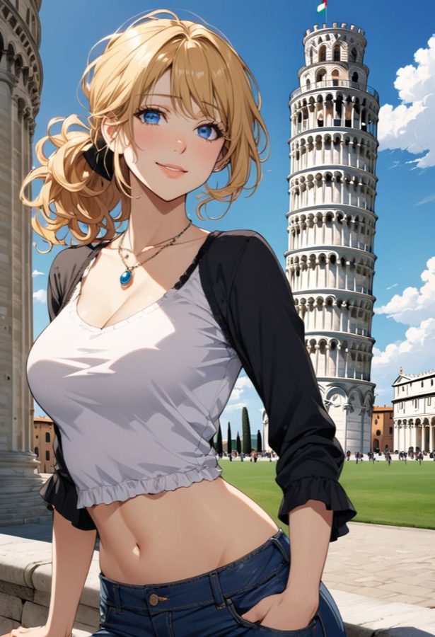 Romance Arc - Kontrastreich KI-Charakter