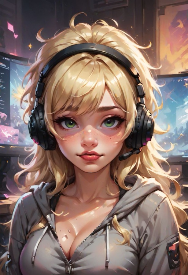 Fantasy And Adventure - AI-персонаж контрастный