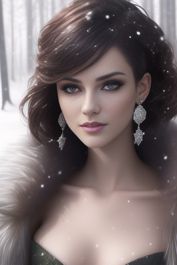 Villainess Winter Palace - Kontrastreich KI-Charakter