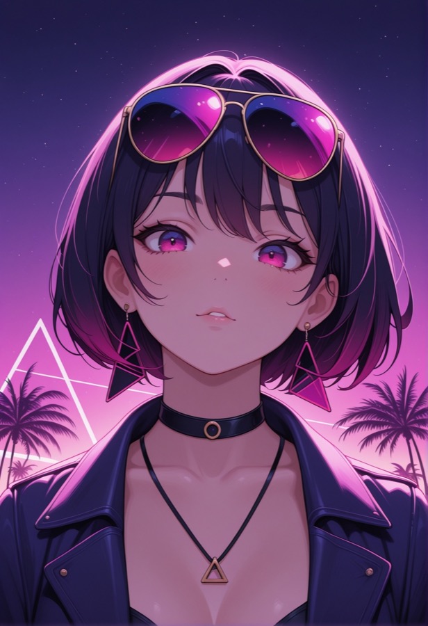 Nyx Vega - personaje IA de contraste
