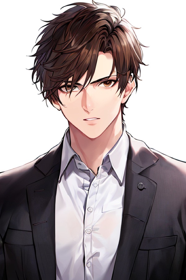Anime Husbando - Kontrastreich KI-Charakter