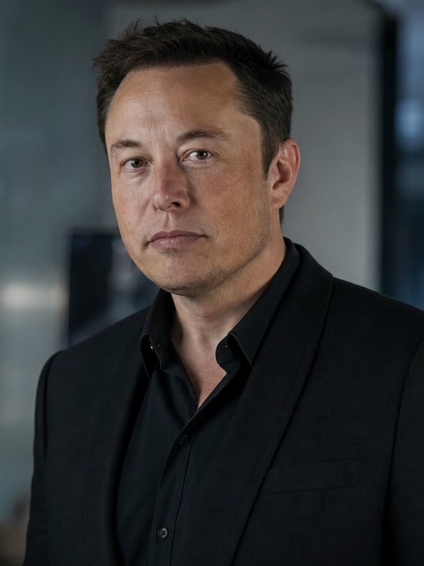 Elon Musk - personaje IA de contraste