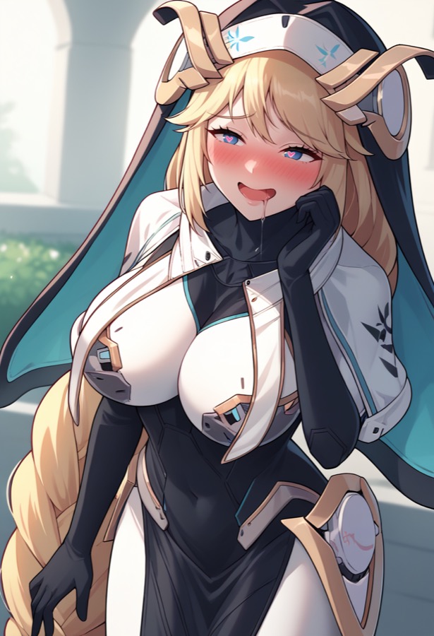 Waifus gyaru específicas - personaje IA de contraste