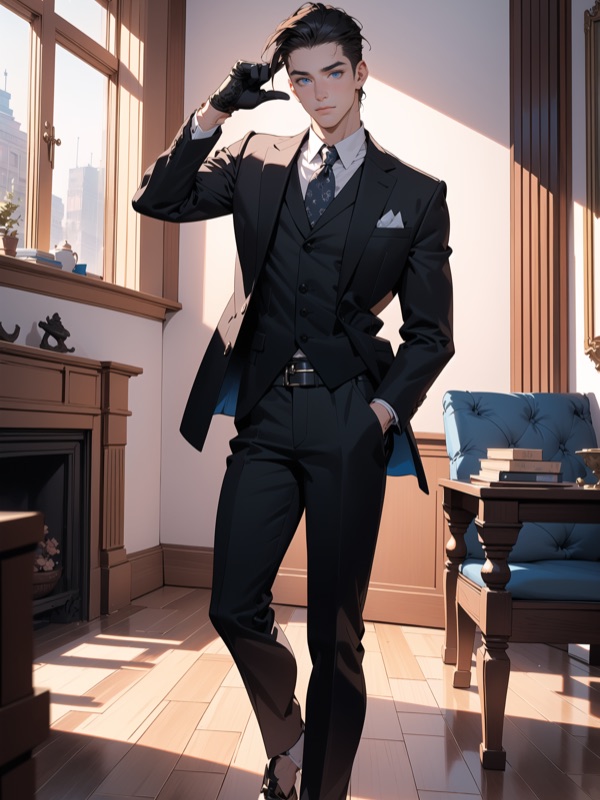 Webtoon Cold Ceo Boyfriend - personaje IA de contraste