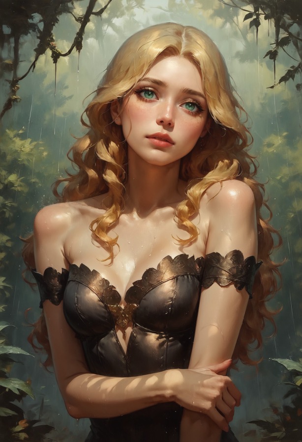 Fantasy Romances - personaje IA de contraste