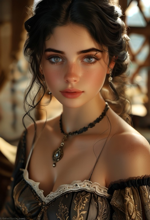 Seraphine Voss - Kontrastreich KI-Charakter
