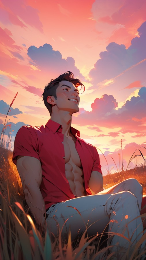 Cowboy Boyfriend - personaje IA de contraste