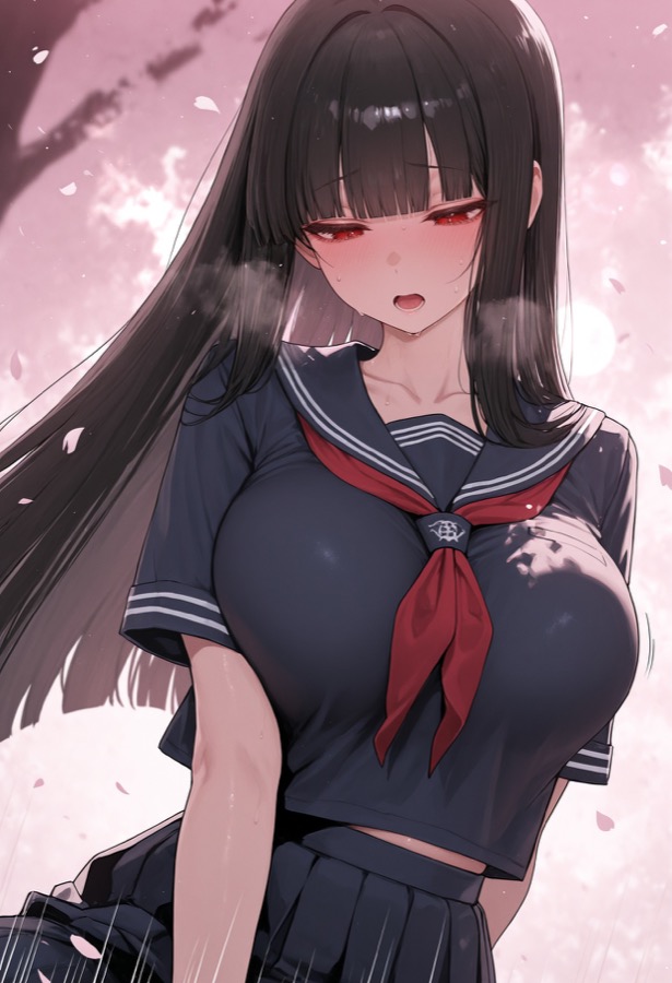 Demanding Delinquent Gir - AI-персонаж контрастный