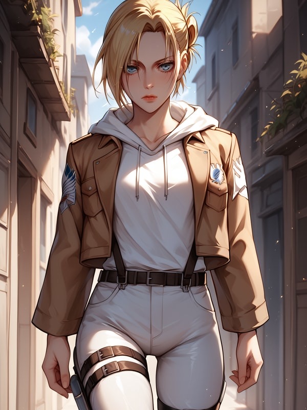 Annie Leonhart - Kontrastreich KI-Charakter