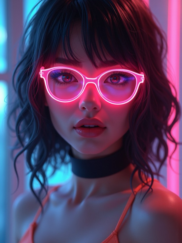 Harem Streamer House - personaje IA de contraste