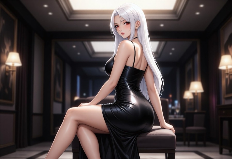 Oni Girlfriend - Kontrastreich KI-Charakter