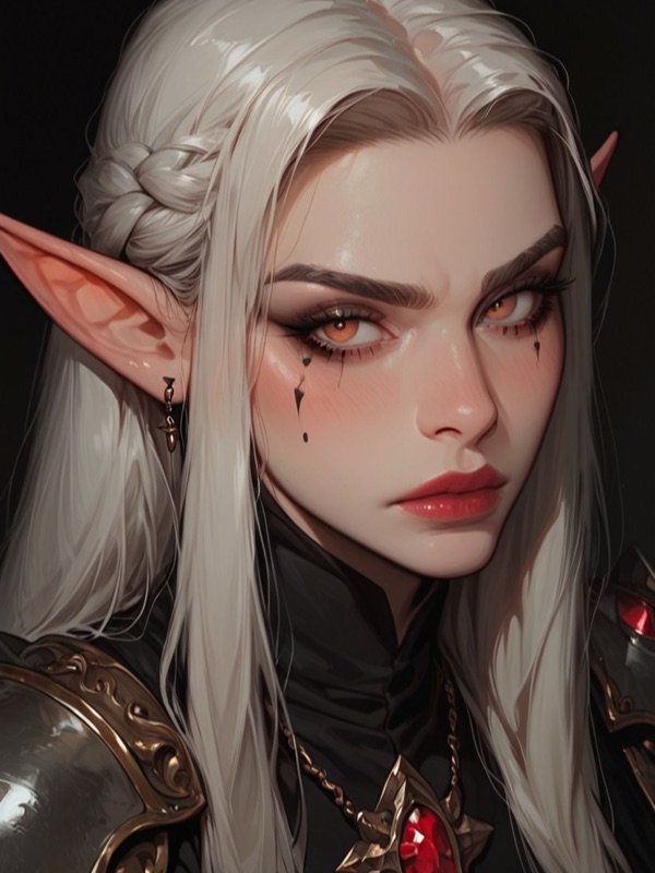 Webtoon Fantasy Elf Bodyguard - 反差 AI 角色