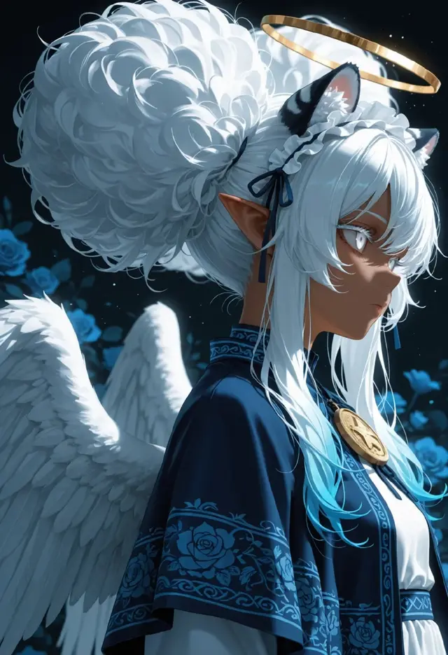 Icy Swanmask