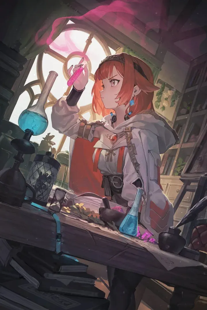 Cinnia Antimony - Contrast AI character