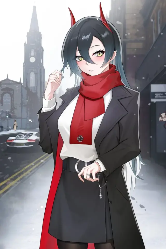 Friedrich der Grosse - adult, winter espionage AI Character
