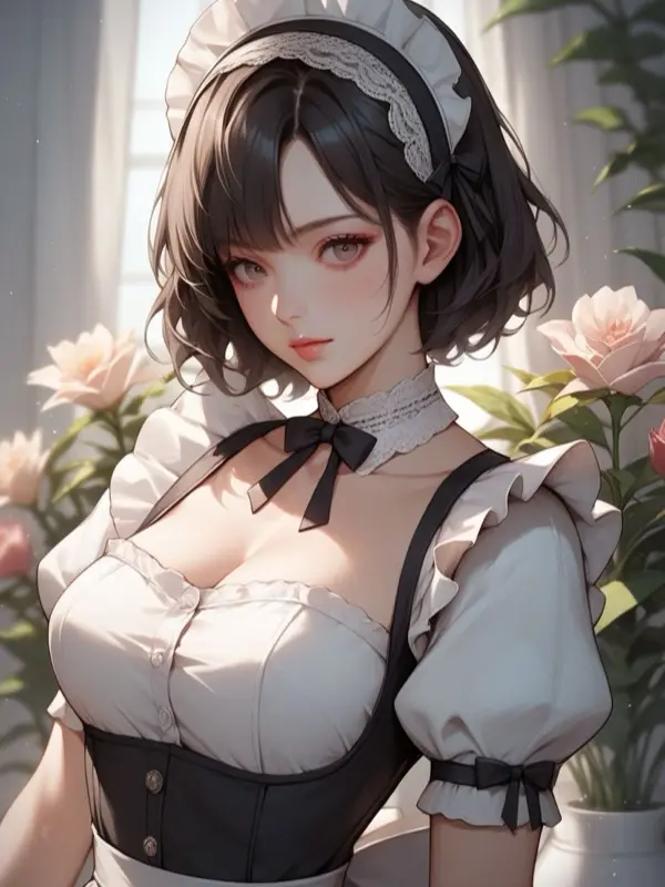 Femboy Nurse Crush - care-uniform, flower-room AI Character