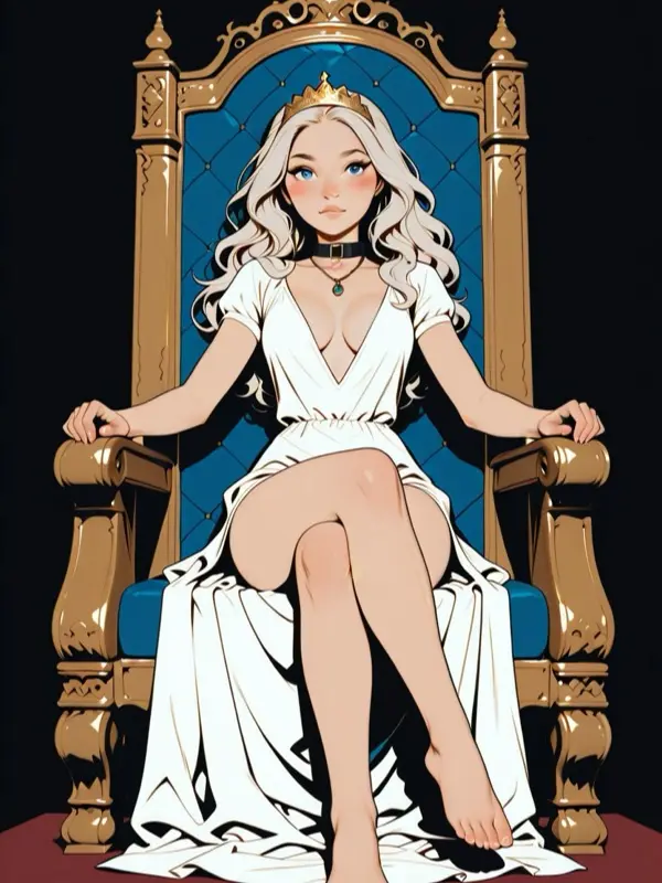 Yandere Streamer Roommate - چیدمان استریم, صحنه تخت شخصیت AI