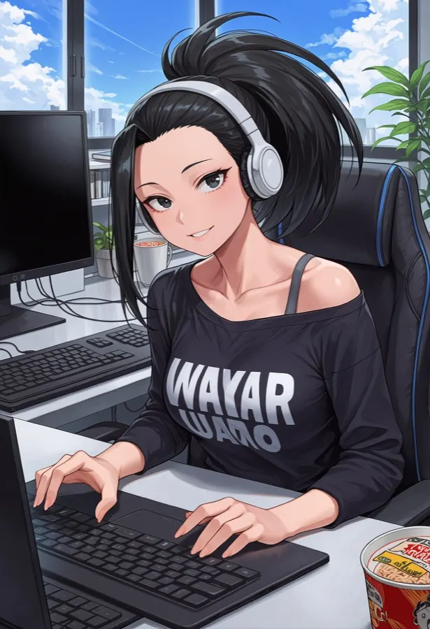 She Mean Strict - Contrast AI character