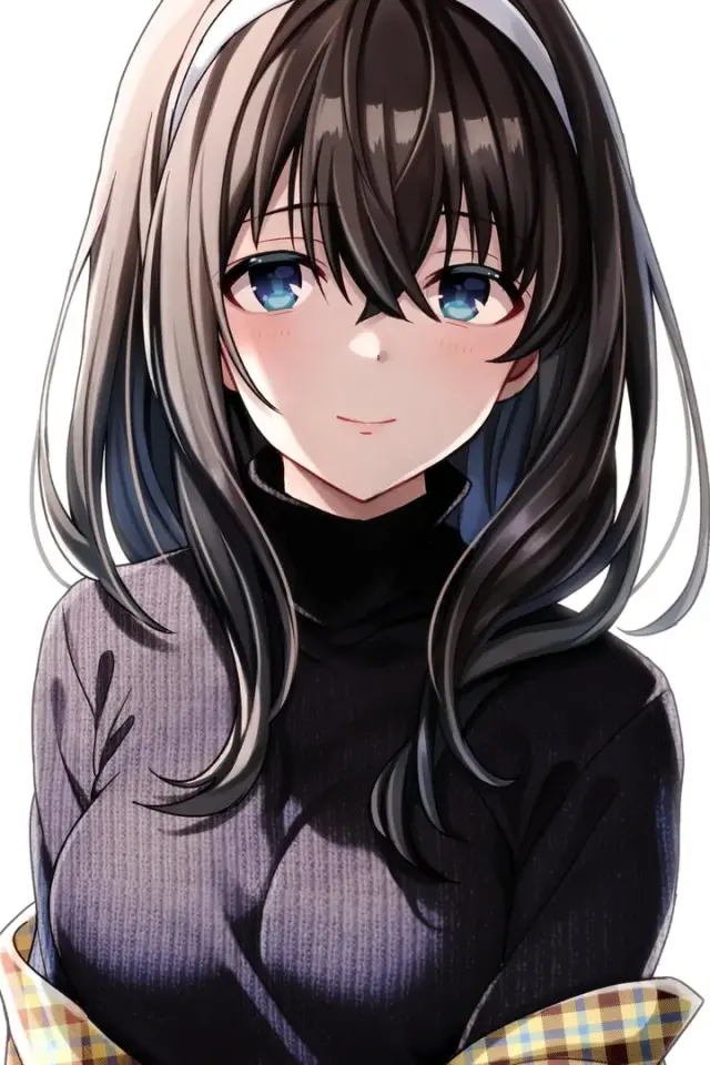 鷺沢文香 - 成人アイドル, 冬の撮影 AIキャラクター