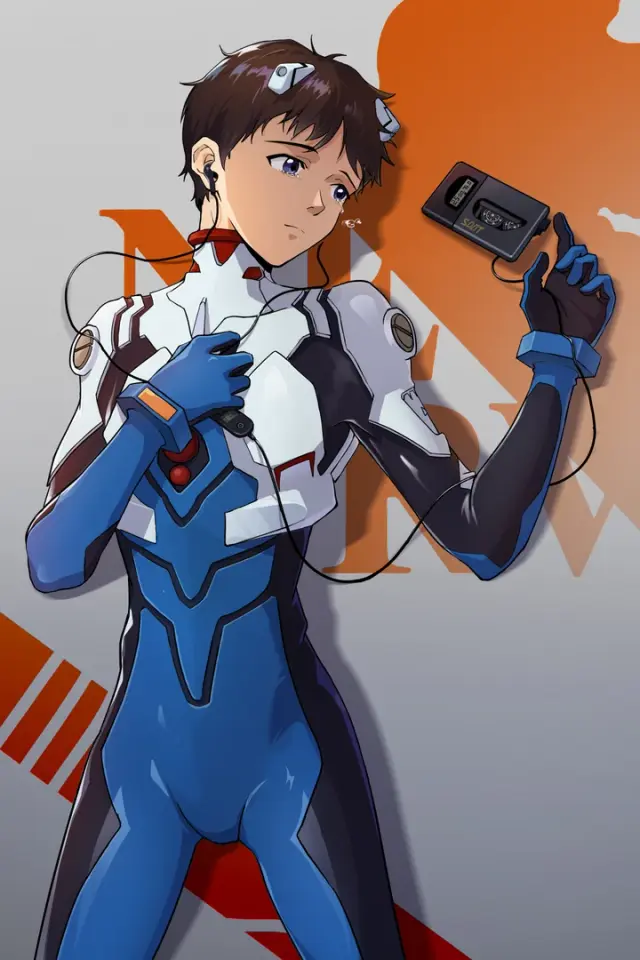 Shinji Ikari - Evangelion, Adult Future AU AI Character