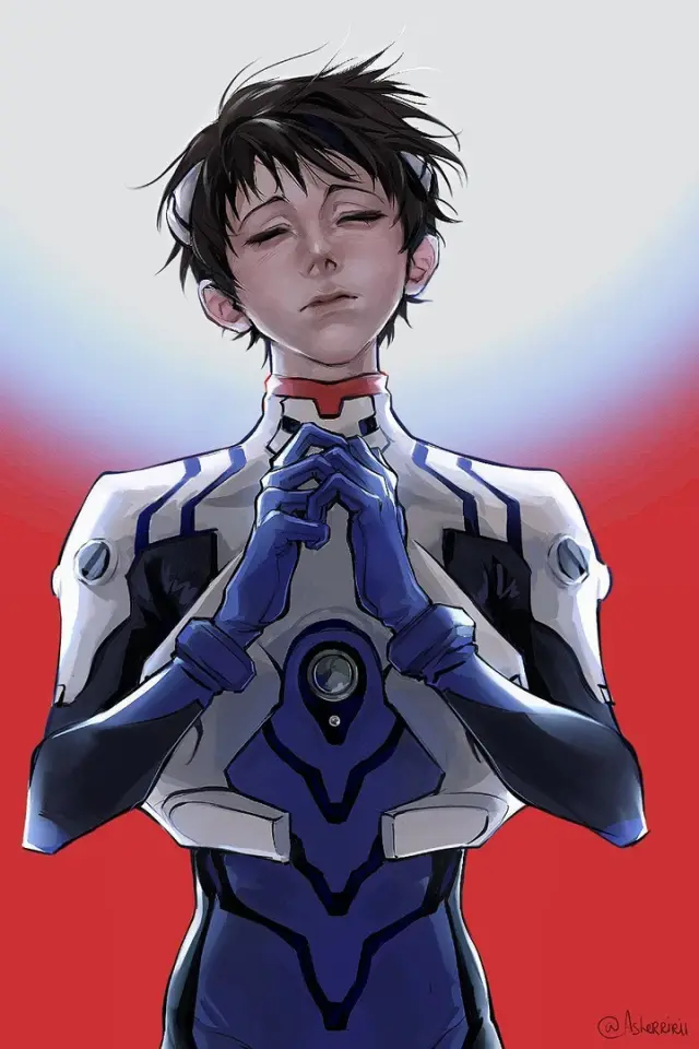 शिन्जी इकारी — वयस्क AU - Evangelion, वयस्क भविष्य AU AI किरदार