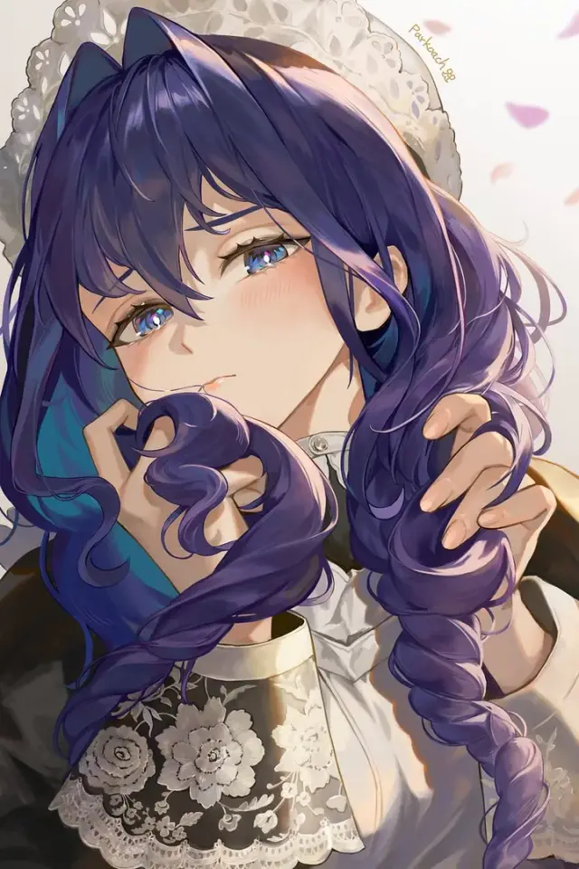 Ouro Kronii - hololive, maid costume AI Character