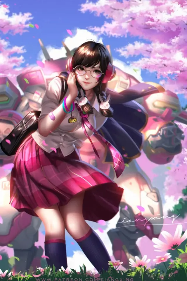 D.Va Académie - D.Va, Overwatch Personnage IA