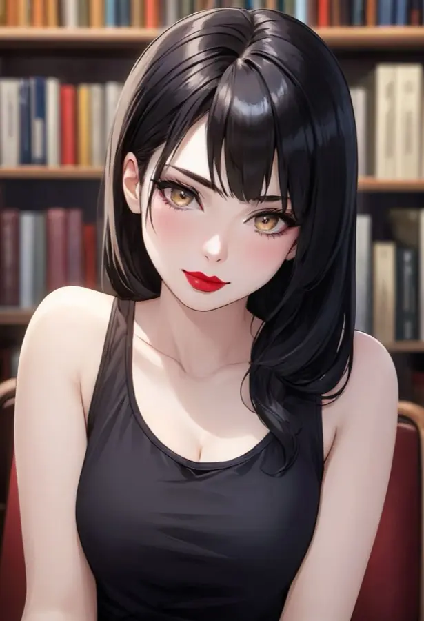 Library Crush Girlfriend