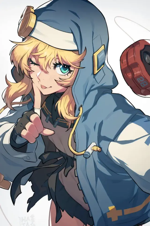 Bridget - adult, bounty hunter AI Character