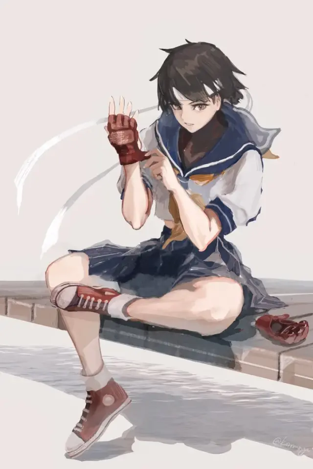 Kasugano Sakura - Kasugano Sakura, Street Fighter AI Character