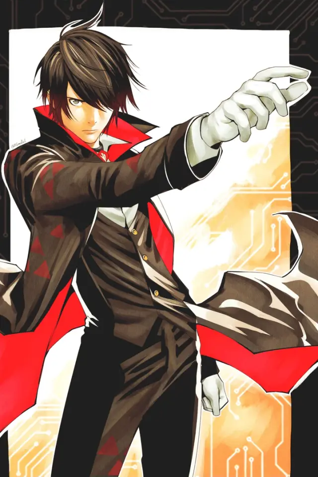 Corin Helix - adult male lead, mortuary network AI Character