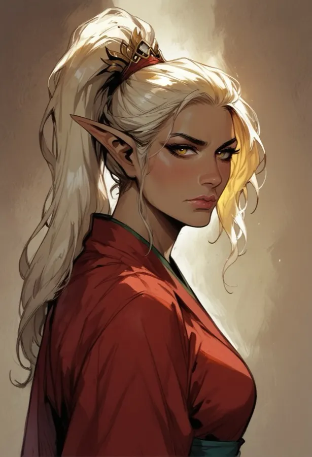 Serayn of the Thornwell - متباينة شخصية AI