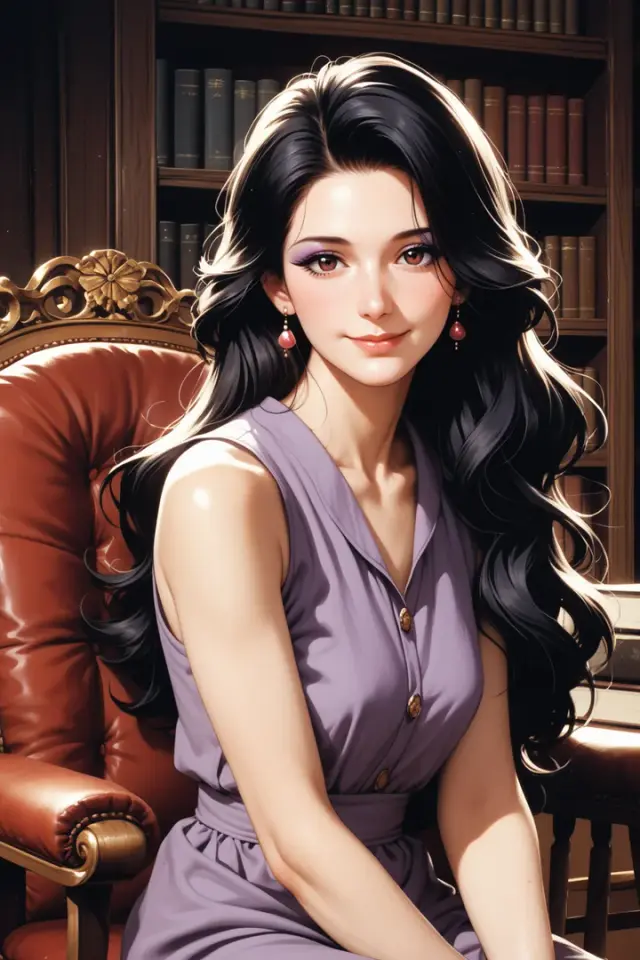 Celene Ivers - romancista adulta original, uma pessoa adulta ligada por uma amizade de longa data Personagem de IA