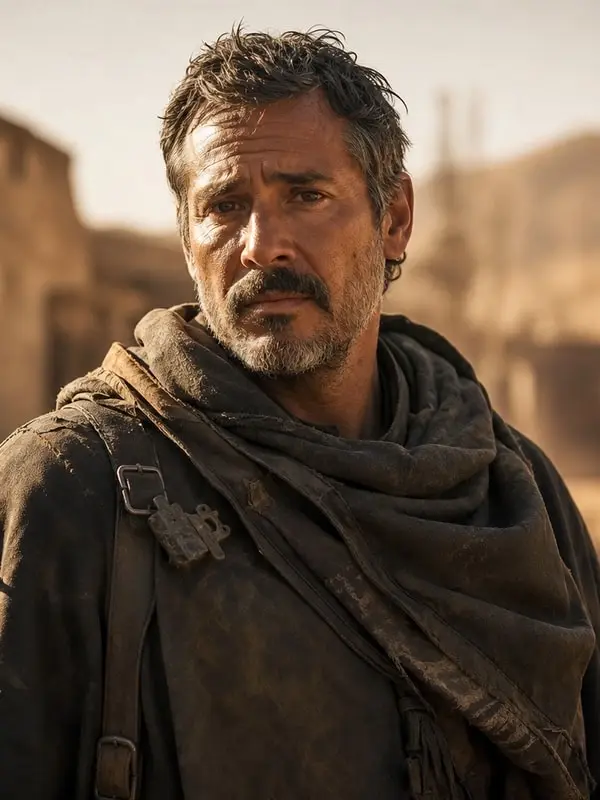 Pedro Pascal - personaje IA protectora