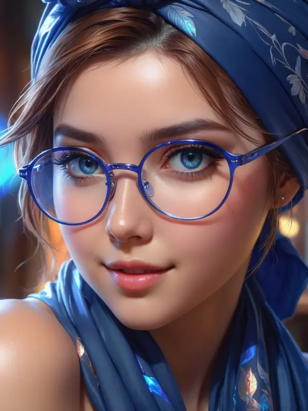 Webtoon Gl Mafia Girlfriend - تدقيق ملف, نظارات زرقاء شخصية AI