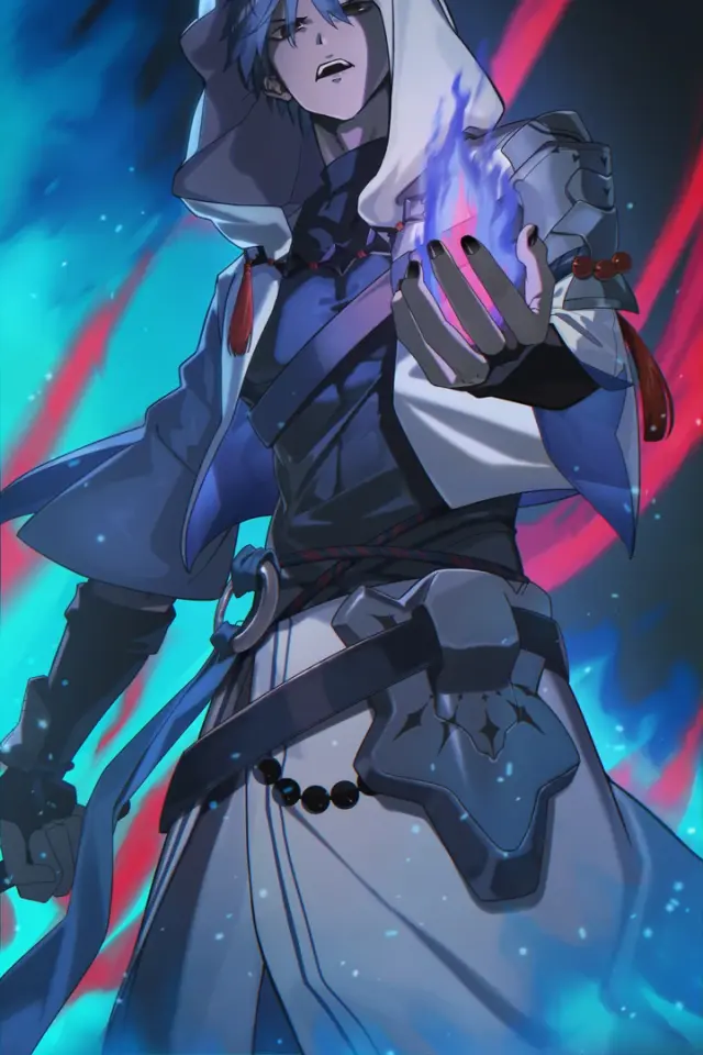 Malik Emberhood - adult male beacon keeper, moonstorm route AI Character
