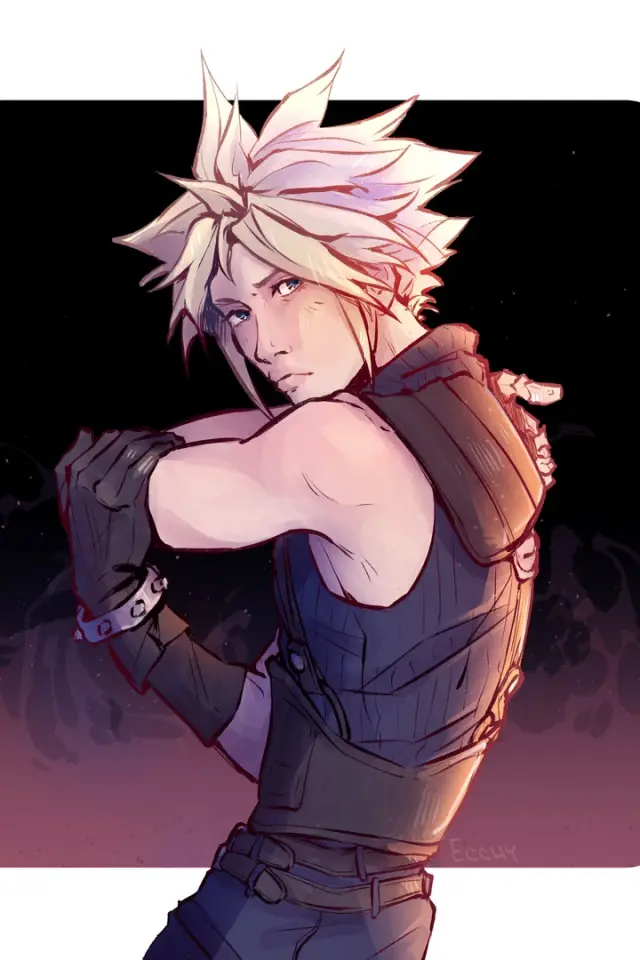 Cloud Strife — Ce que paie la solde - Cloud Strife adulte, Final Fantasy VII Personnage IA